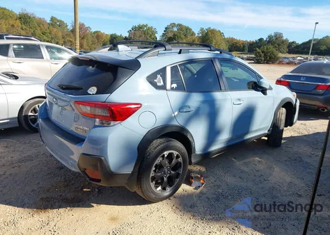 2021 Subaru Crosstrek Premium from USA, damaged, VIN JF2GTAPC5M8208444